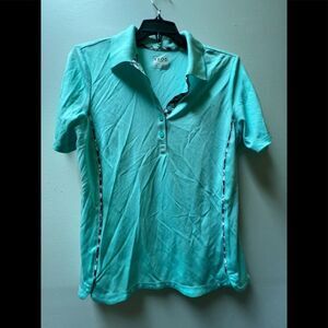 IZOD Golf Mint Green  Shirt